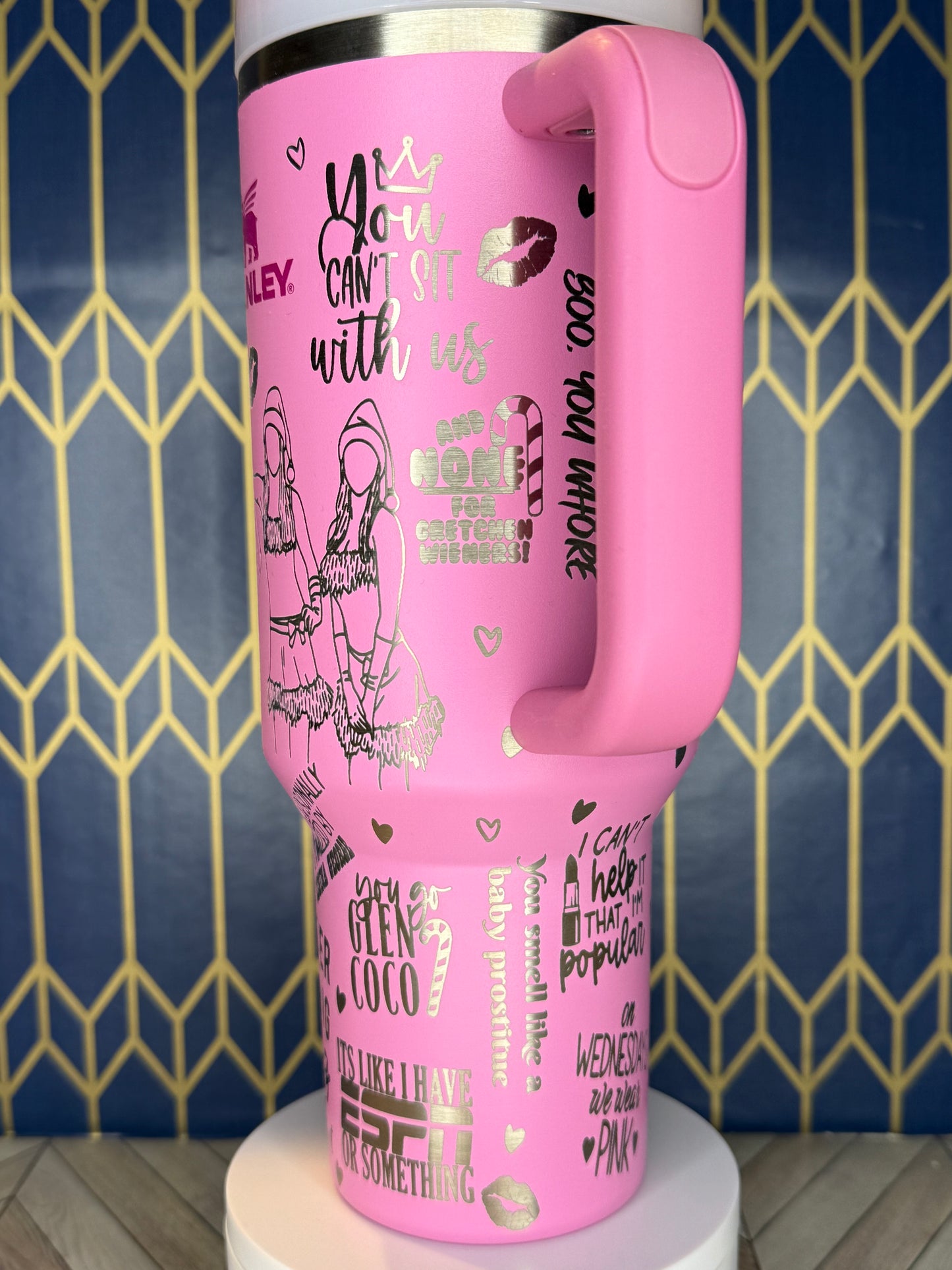Mean Girls Inspired Tumbler - Stanley IceFlow 30oz Flip Straw