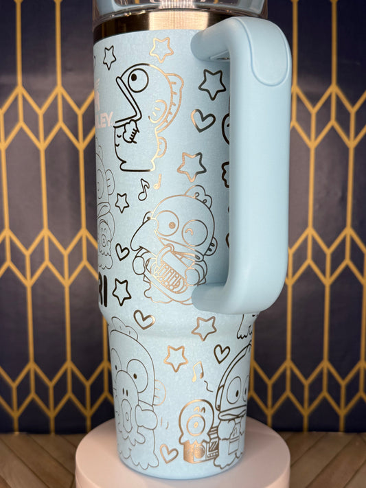 Hangyodon-Themed Tumbler - Stanley Quencher 30/40oz