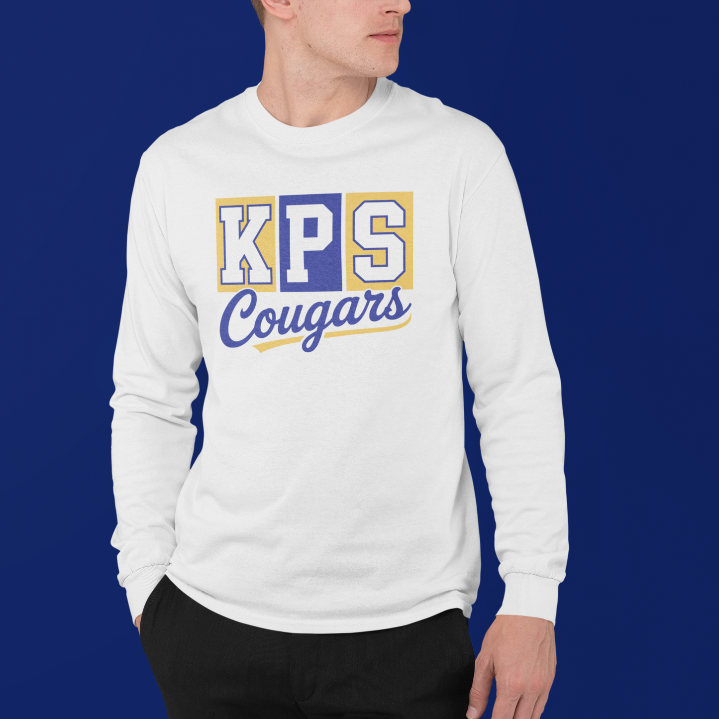 KPS Cougars Collegiate Long Sleeve T-Shirt