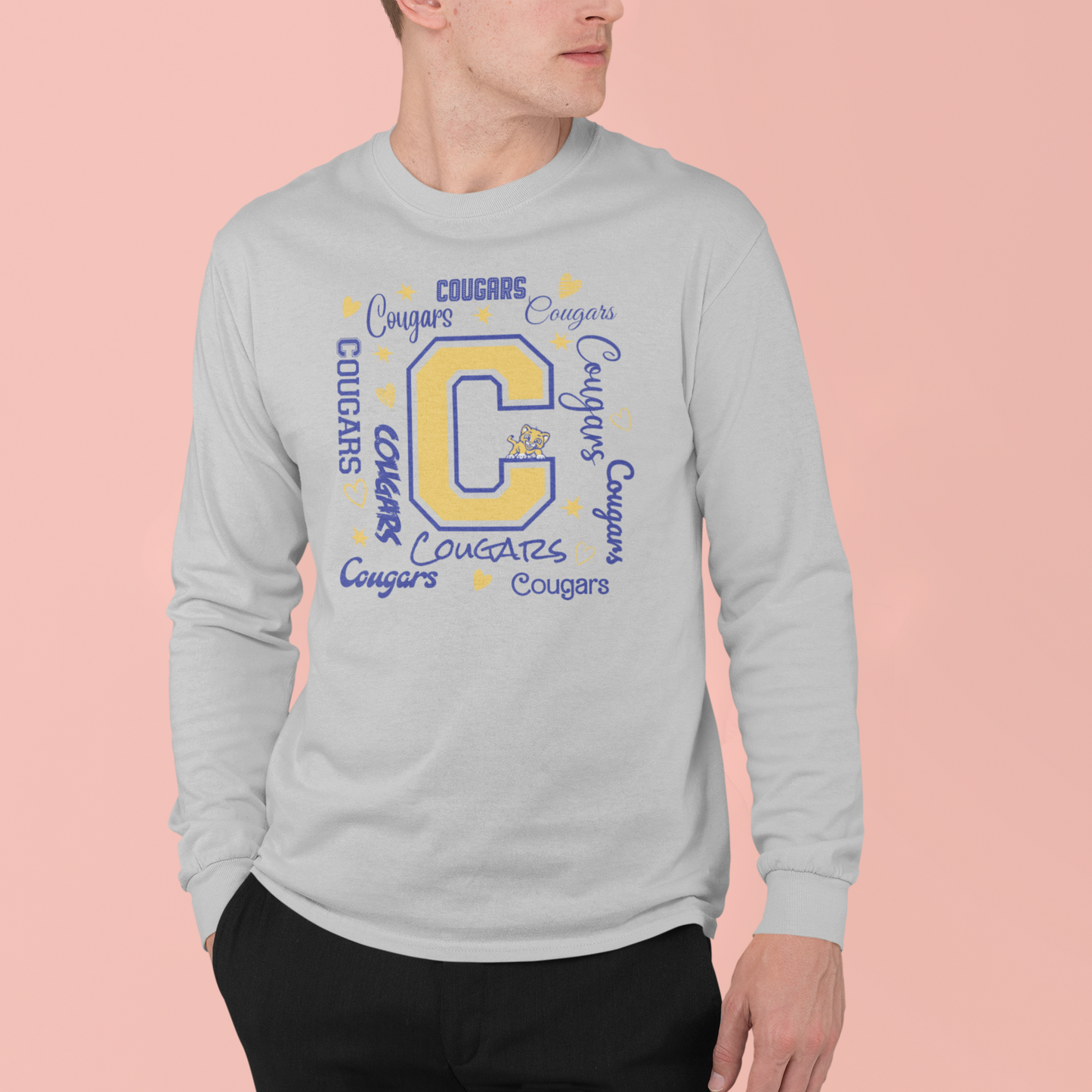 All About the Cougars Long Sleeve T-Shirt