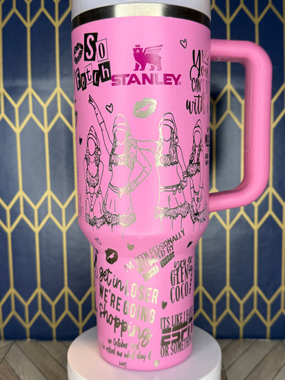 Mean Girls Inspired Tumbler - Stanley IceFlow 30oz Flip Straw