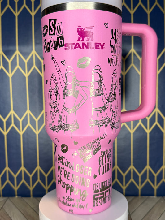 Mean Girls Inspired Tumbler - Stanley IceFlow 30oz Flip Straw