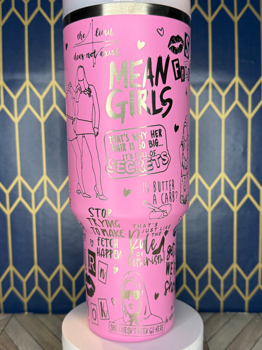 Mean Girls Inspired Tumbler - Stanley IceFlow 30oz Flip Straw
