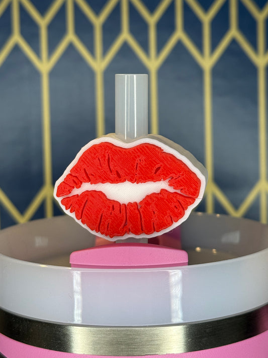 Lipstick Kiss Straw Sleeve (SWAK)