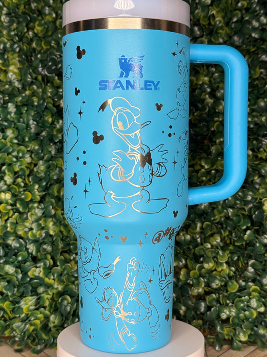 Feisty Duck Engraved Tumbler - Stanley IceFlow 30oz Flip Straw