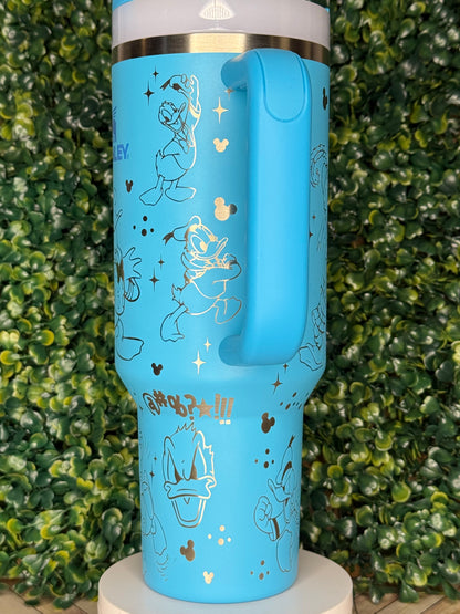 Feisty Duck Engraved Tumbler - Stanley Quencher 30/40oz