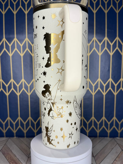 Tinkerbell-Themed Tumbler - Stanley Quencher 30/40oz