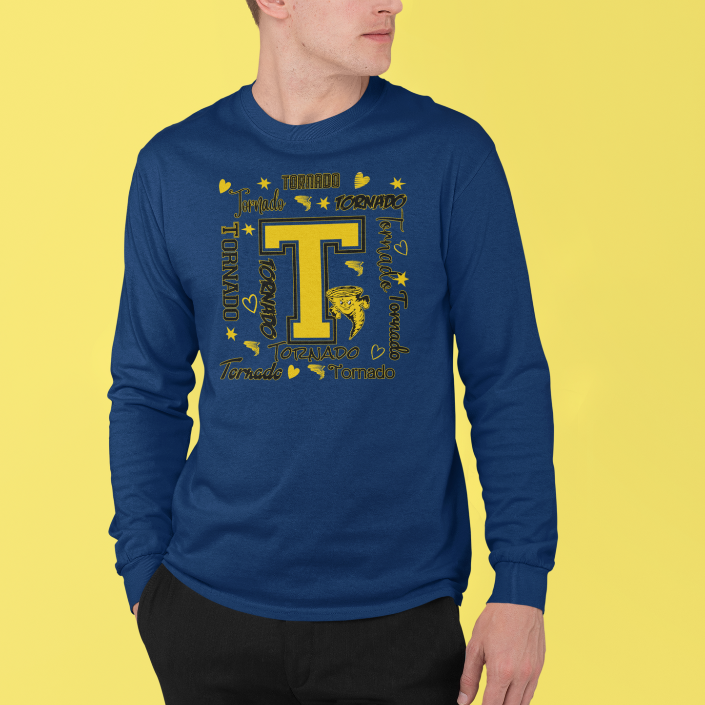 All About the Tornadoes Long Sleeve T-Shirt