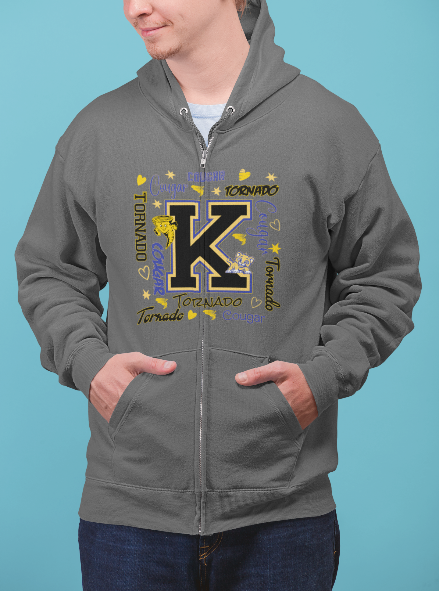 All About Keyser Full Zip Hoodie