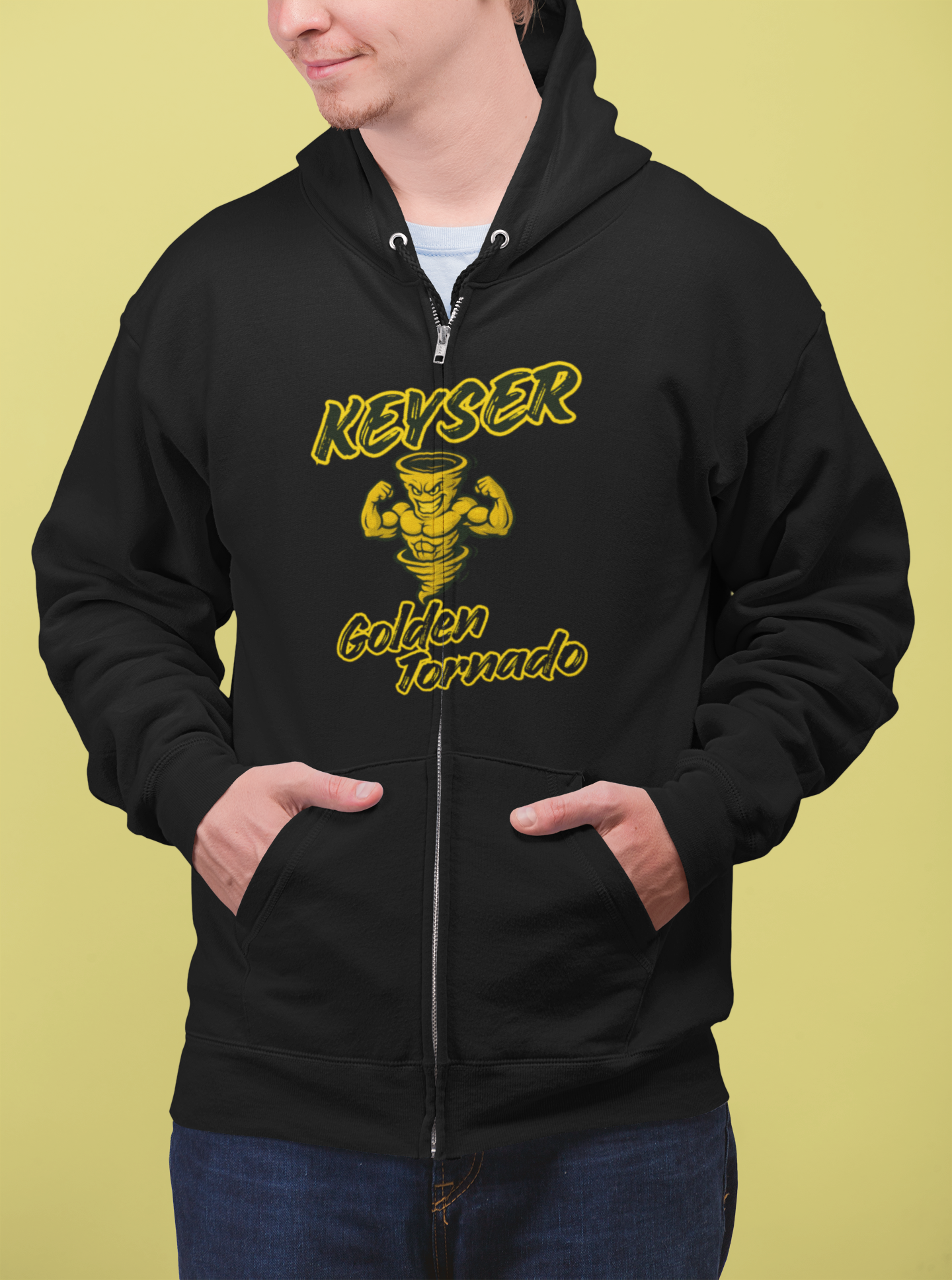 Keyser Buffed Golden Tornado Full Zip Hoodie