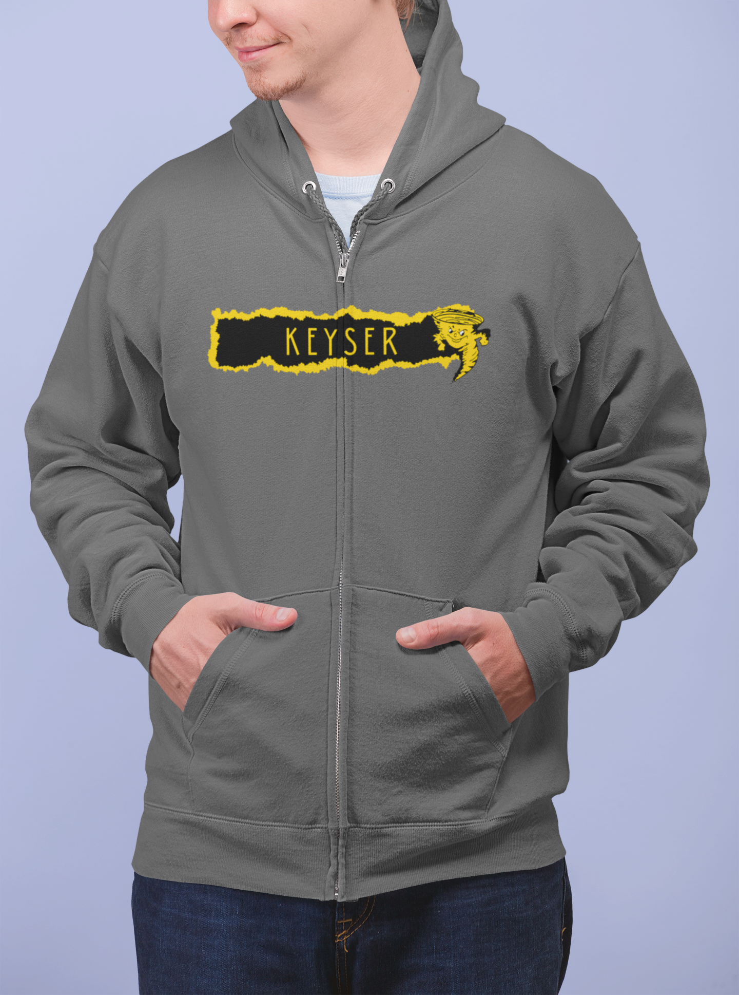 Keyser Tornado Banner Full Zip Hoodie