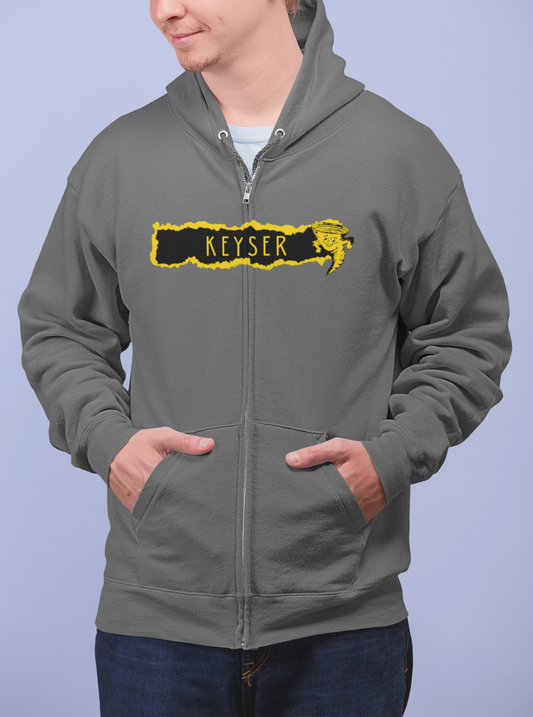 Keyser Tornado Banner Full Zip Hoodie