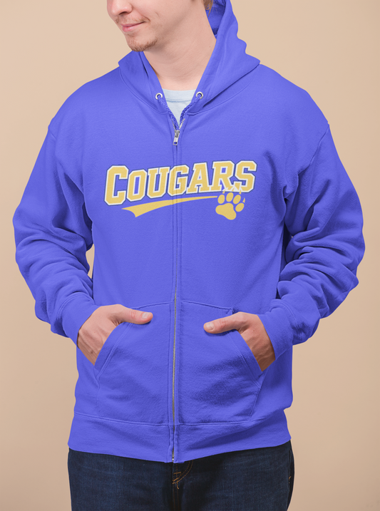 Cougars Athletic Full Zip Hoodie