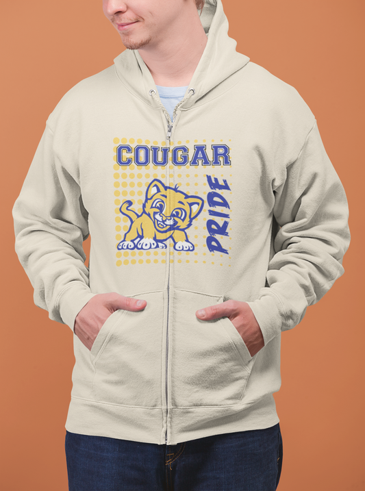 Cougar Pride Full Zip Hoodie