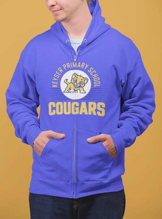KPS Cougars Sunset Full Zip Hoodie