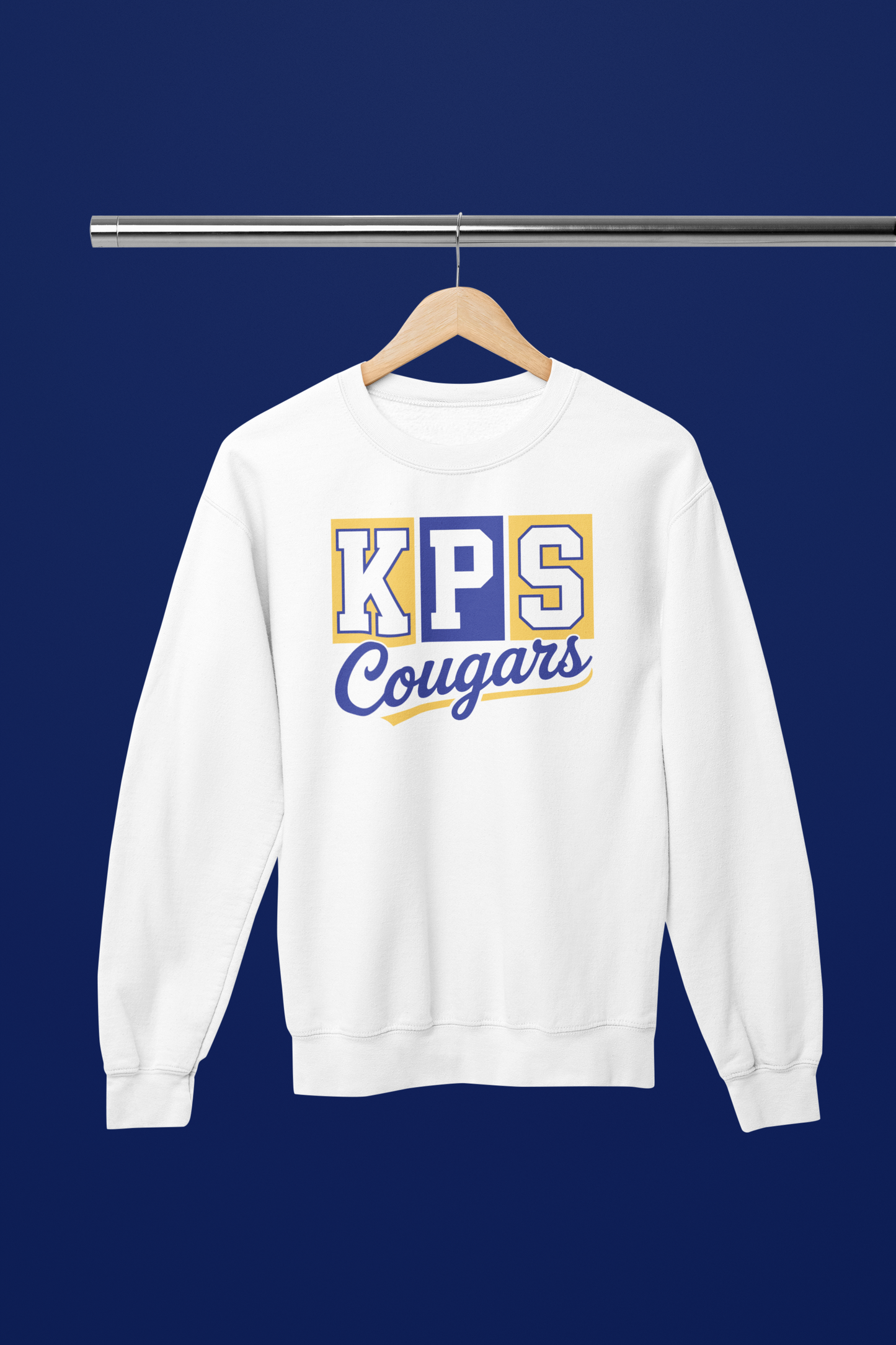 KPS Cougars Collegiate Crew Neck Sweater