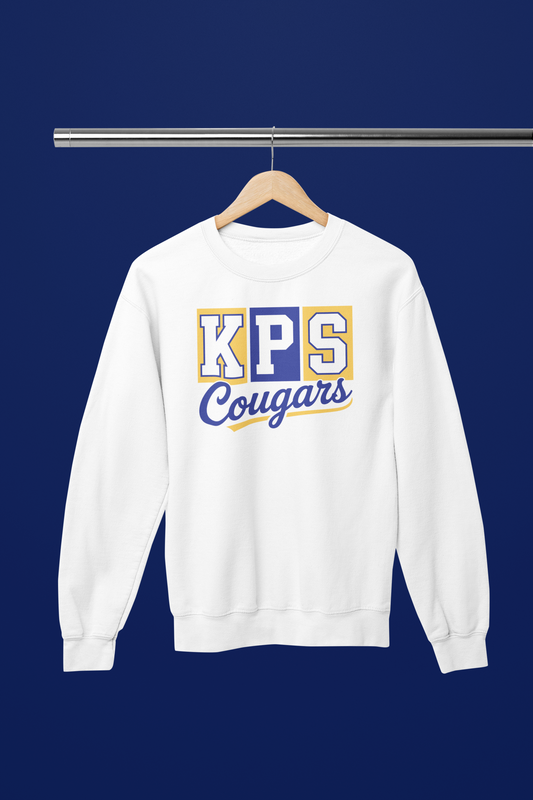 KPS Cougars Collegiate Crew Neck Sweater