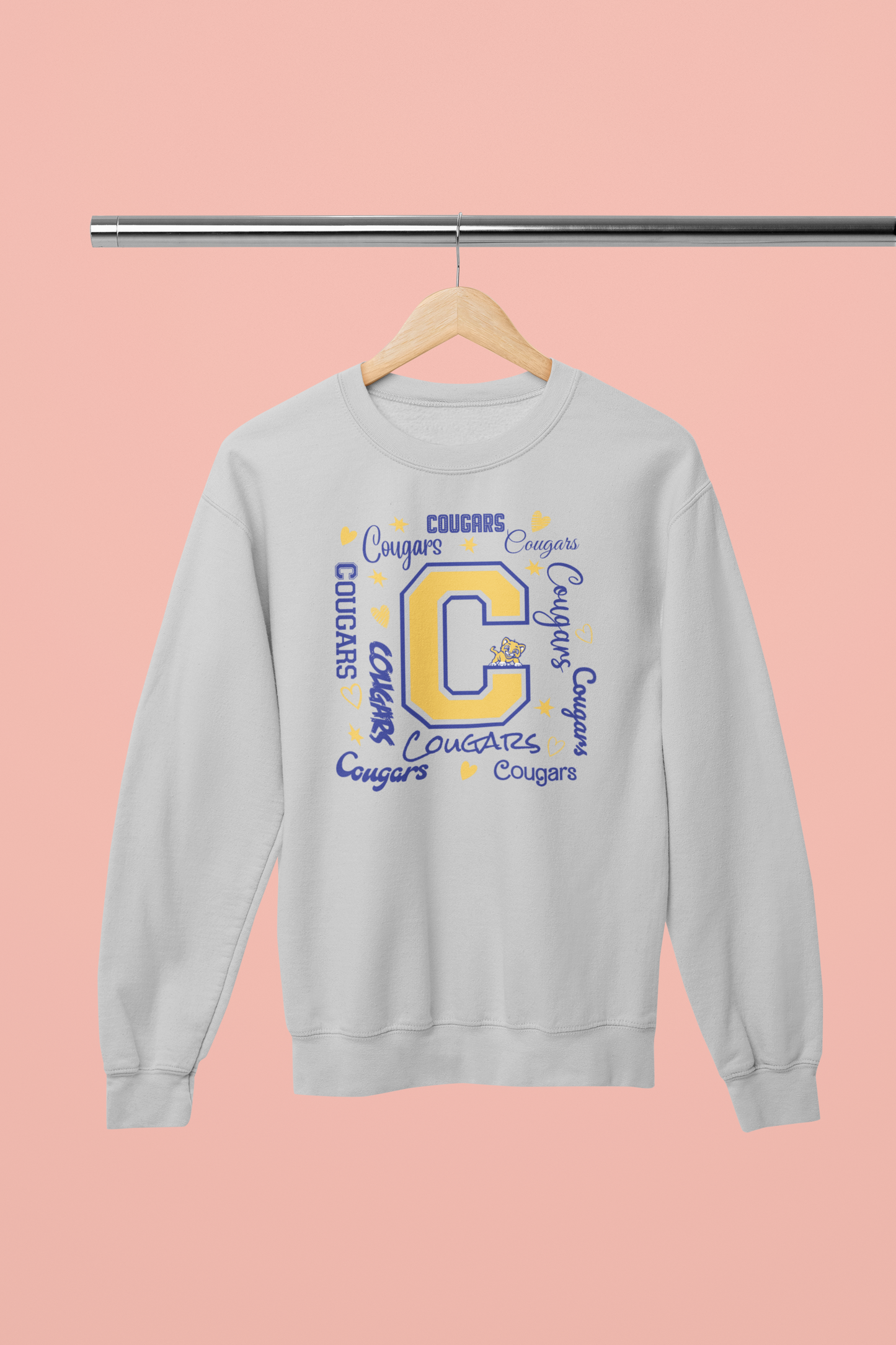 All About the Cougars Crew Neck Sweater