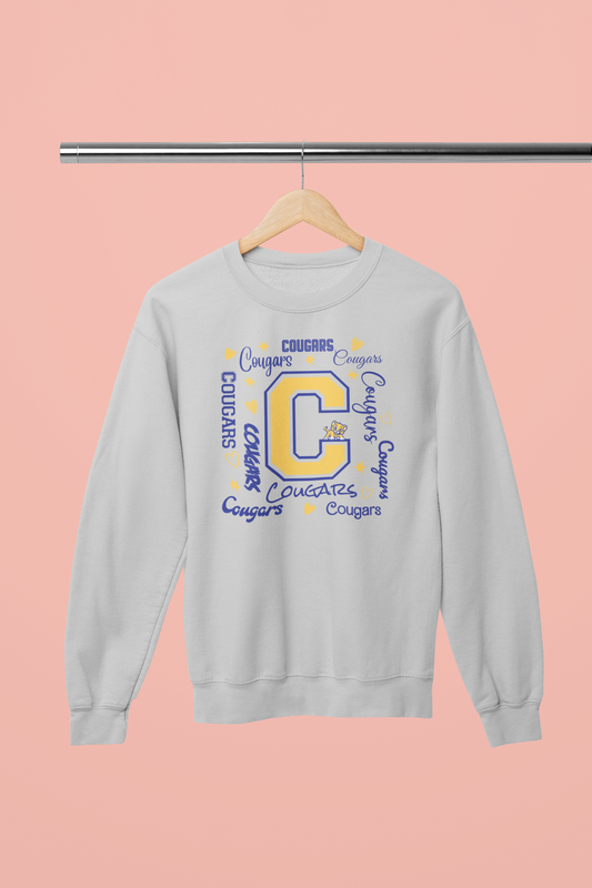 All About the Cougars Crew Neck Sweater