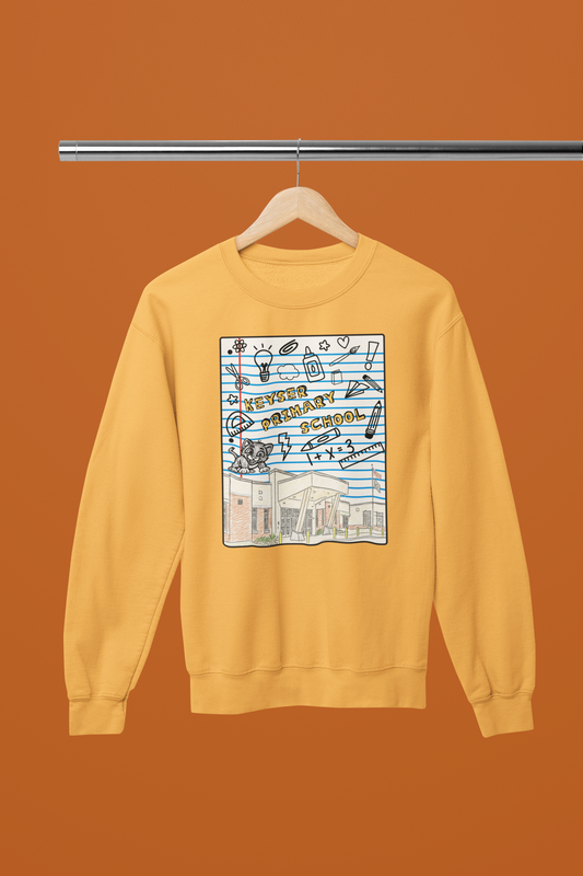 KPS Notebook Page Crew Neck Sweater