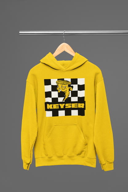 Keyser Tornado B&W Checkered Hoodie