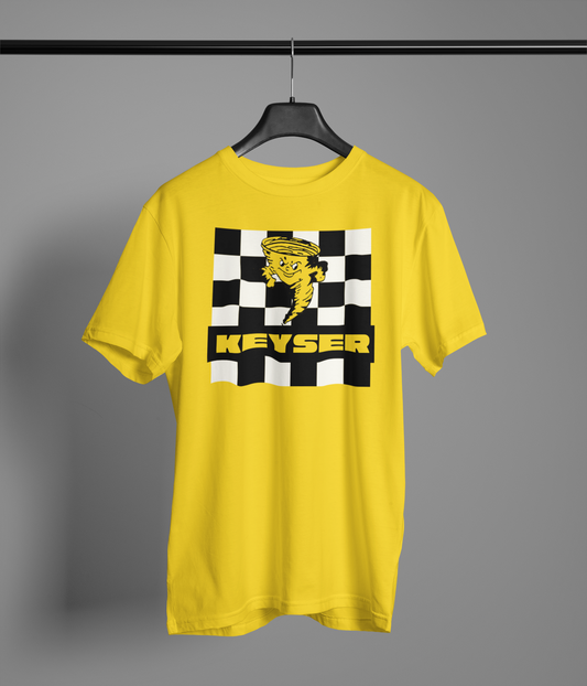 Keyser Tornado B&W Checkered T-Shirt